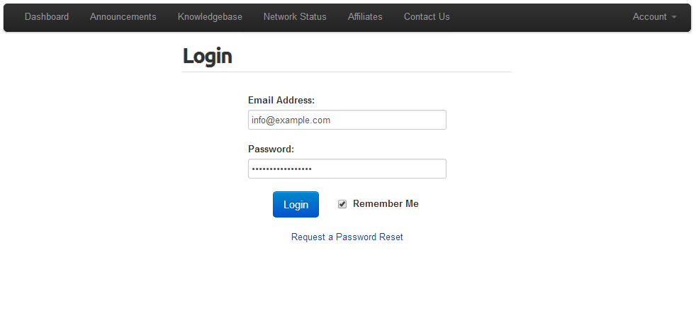 Login
