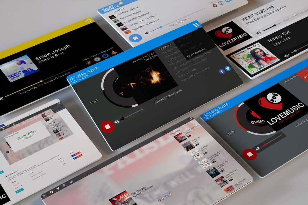 radio player Shoutcast Icecast