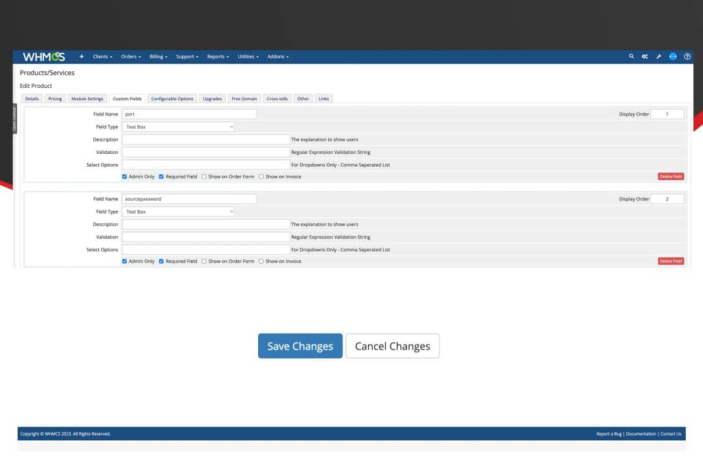 WHMCS comprehensive billing system