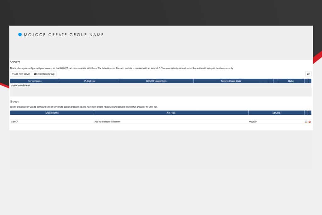 integration with WHMCS
