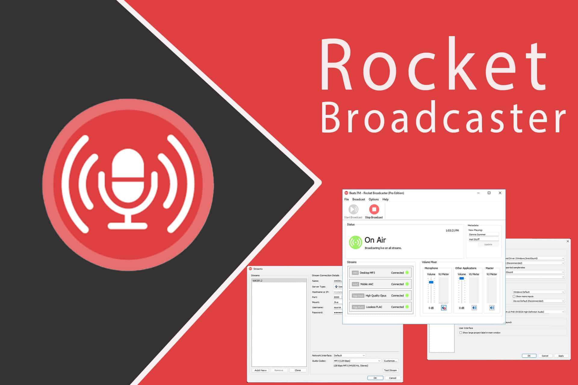 Rocket Broadcaster