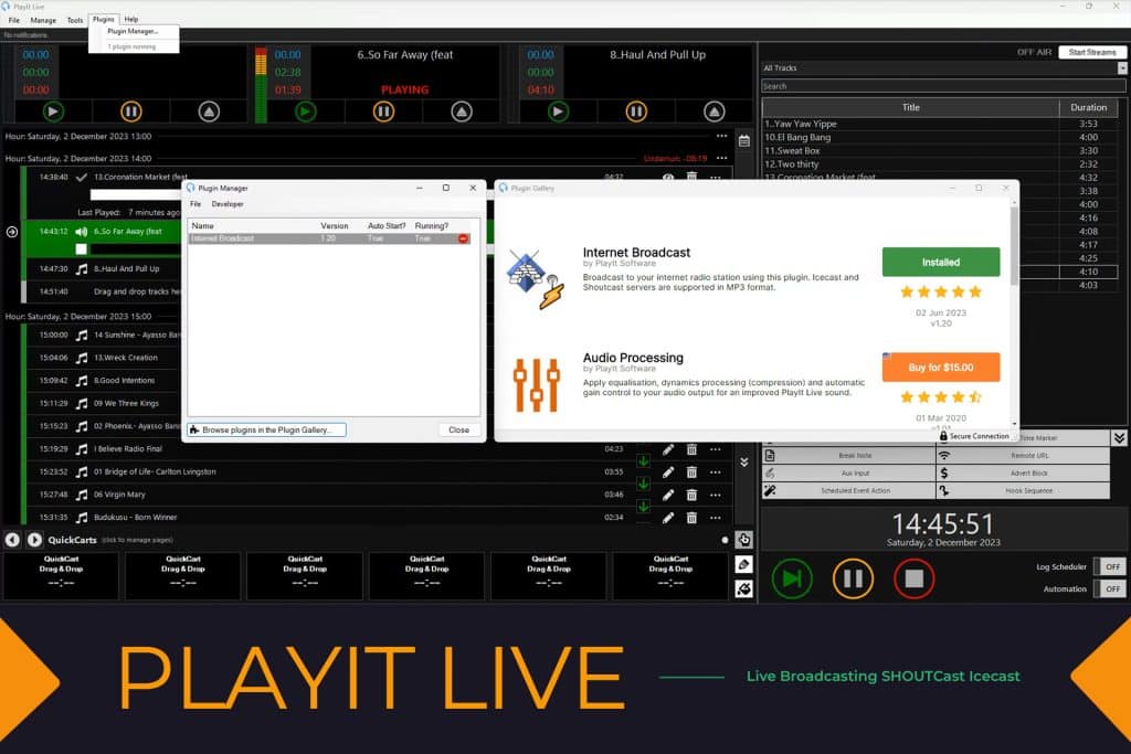 Internet Broadcast