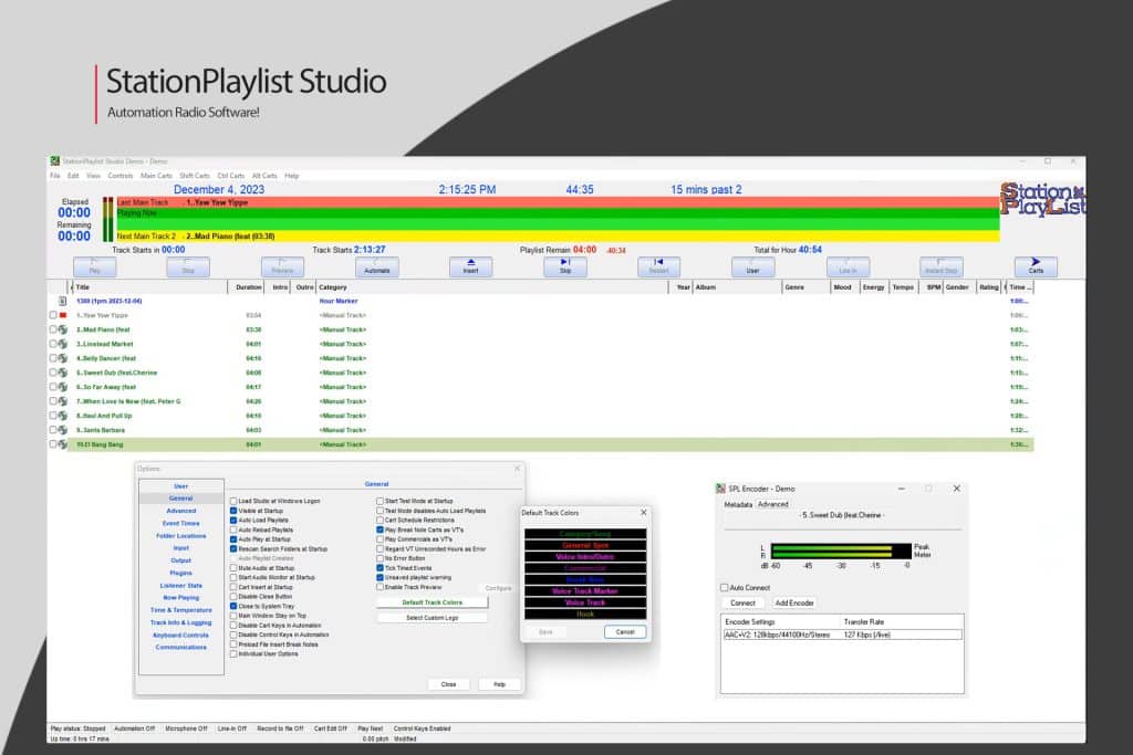 station playlist software