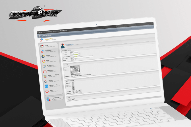 Centova Cast DJ Manager