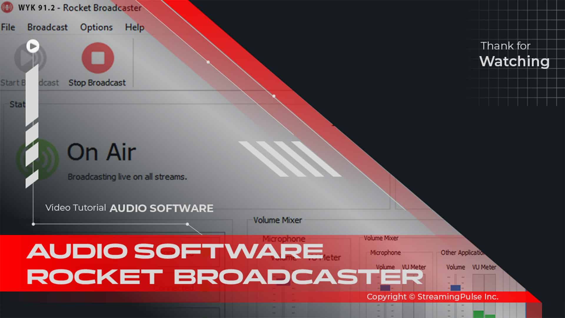 ShoutCast Icecast Rocket