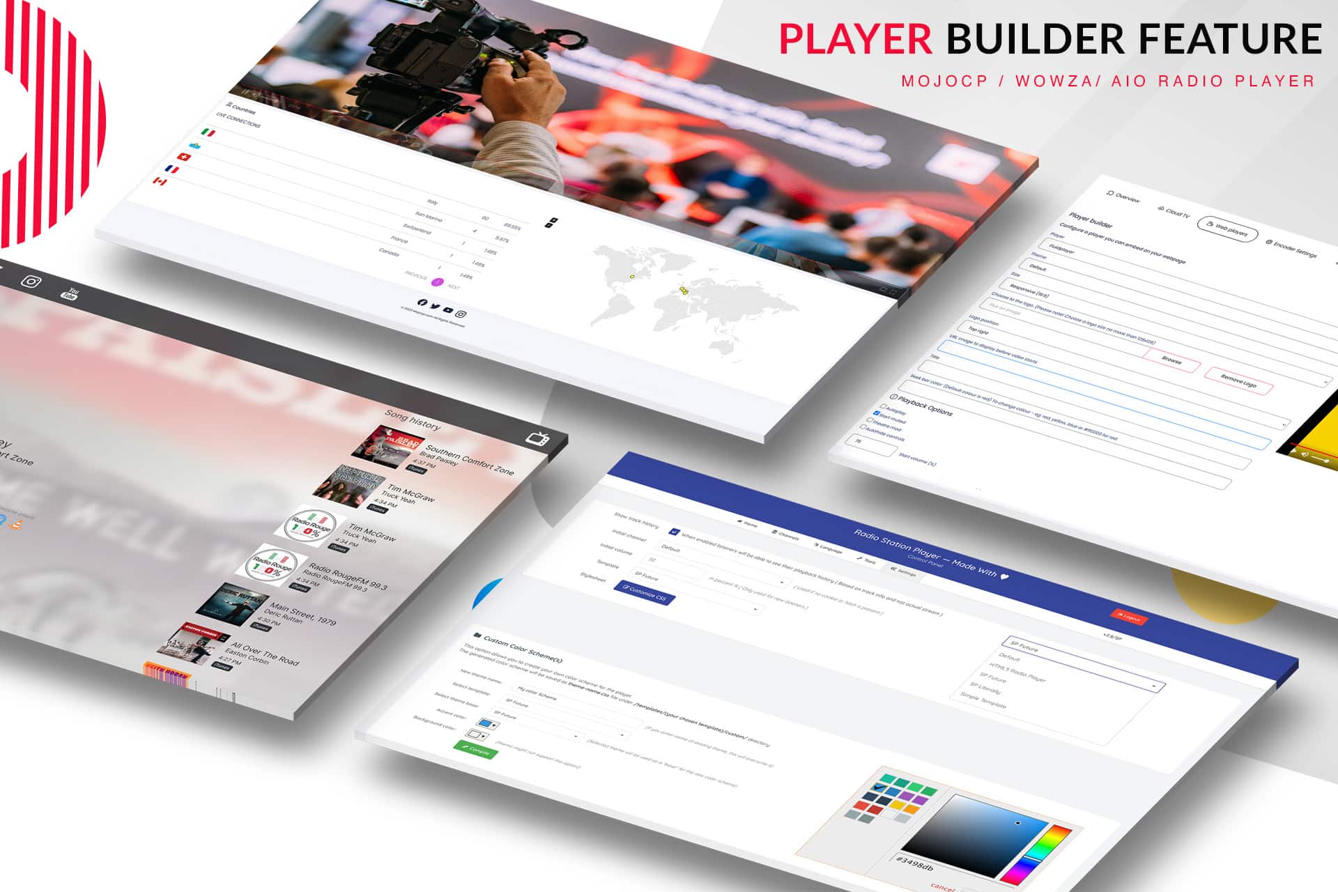 Video Radio Player Builder